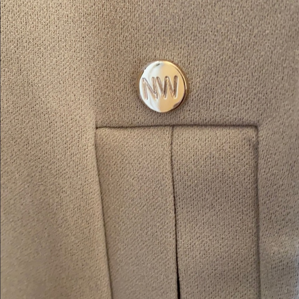 BNWT NineWest Duster coat tan ladies size M - Picture 4 of 10